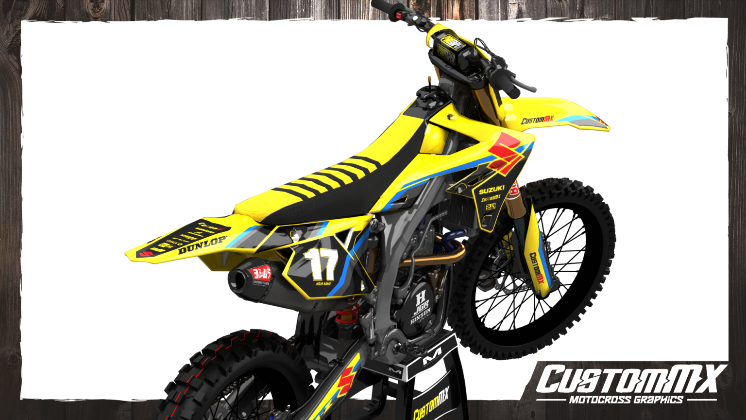 Moto Series Suzuki Rm Rmz Graphics Kit Custom Mx The Home Of