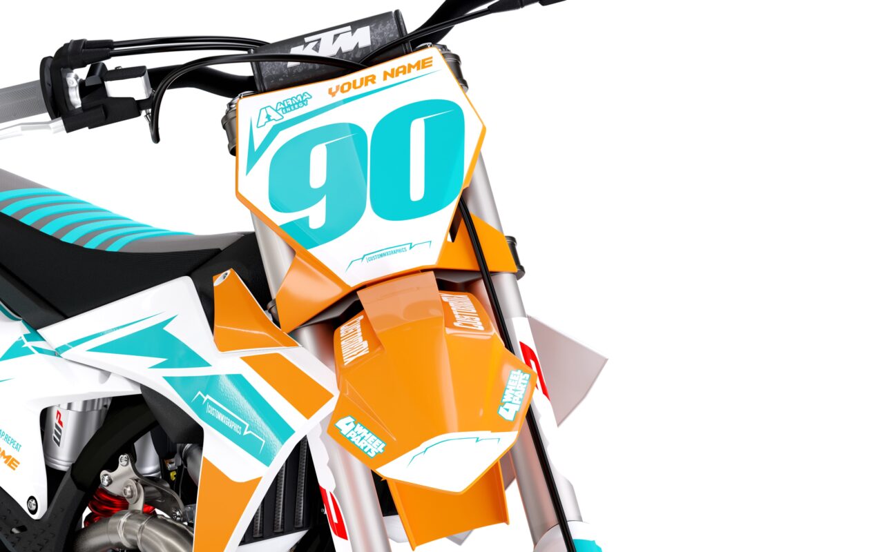 TechTL SERIES KTM SX SXF EXC EXC F Graphics Kit Custom MX The