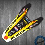 Suzuki RM / RMZ Rear Fender Decal – Custom MX – The Home Of Semi-Custom ...