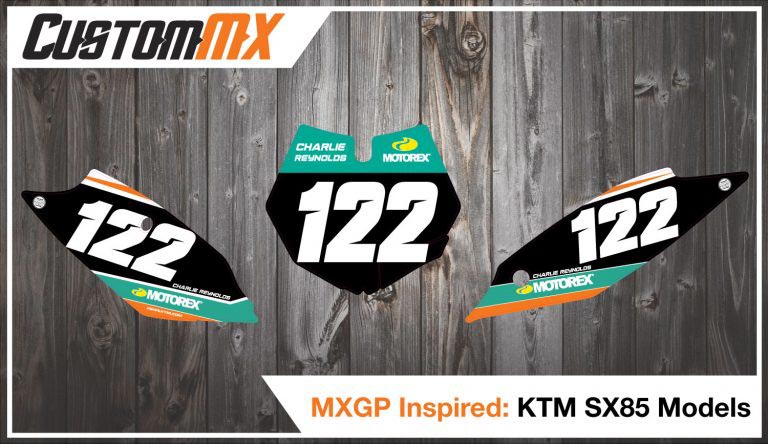 MXGP Inspired – KTM SX85 Graphics Kit 2003-2017 Models – Custom MX ...