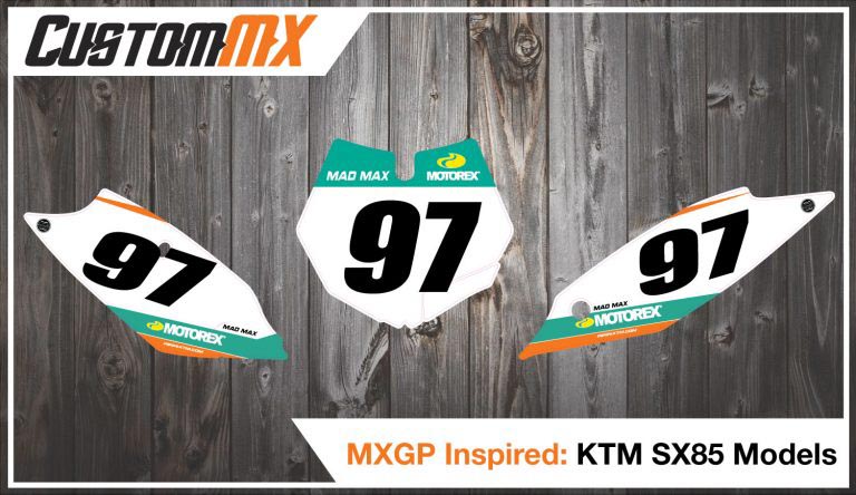 MXGP Inspired – KTM SX85 Graphics Kit 2003-2017 Models – Custom MX ...