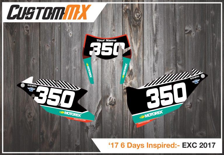 6 Days ’17 Series – KTM SX/XC/EXC Backgrounds Kit – Custom MX – The ...