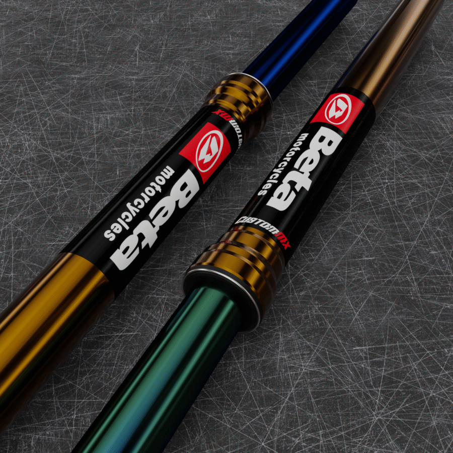 BETA Upper Fork Decals (Black)