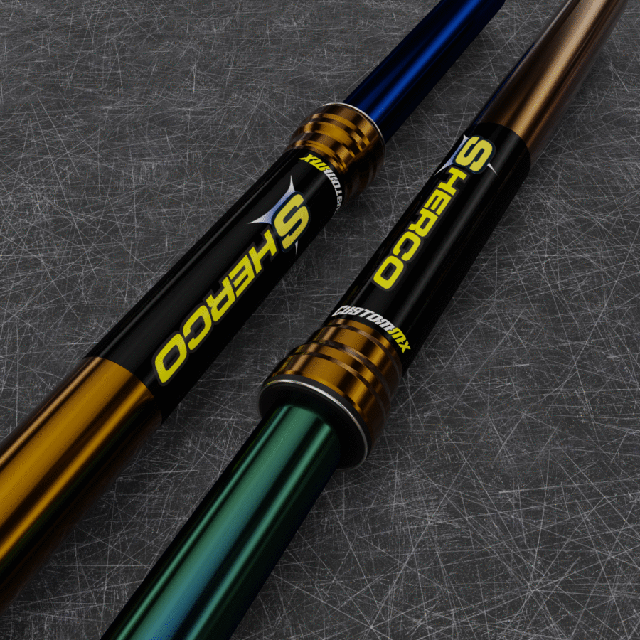 SHERCO Upper Fork Decals (Black)