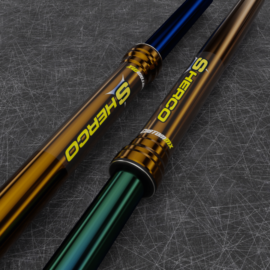CLEAR: SHERCO Upper Fork Decals