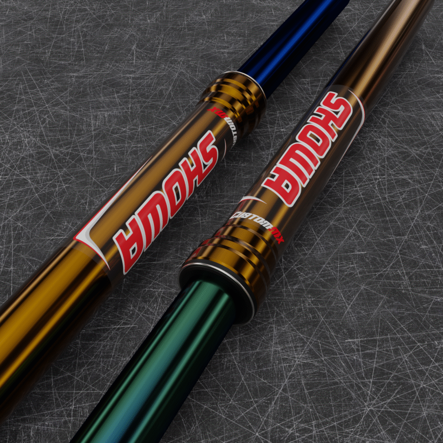 CLEAR: Showa Upper Fork Decals