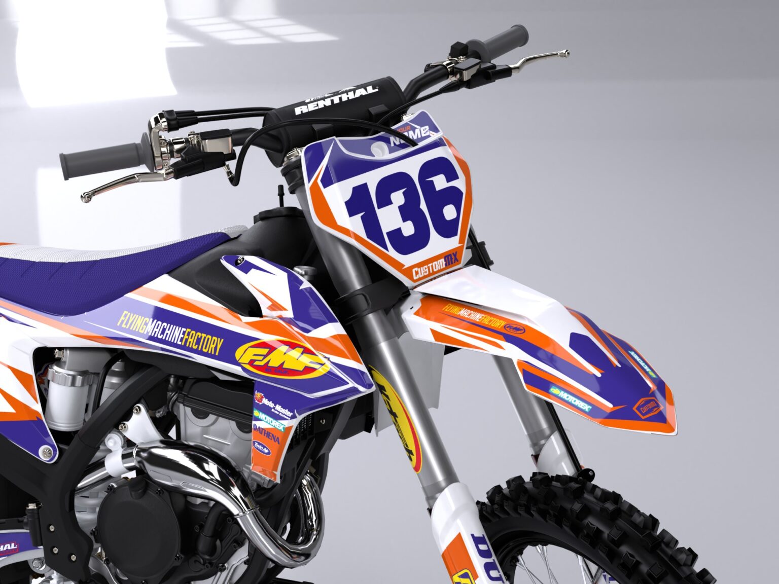 Comp Orbl Series Ktm Sx Sxf Exc Exc F Graphics Kit Custom Mx