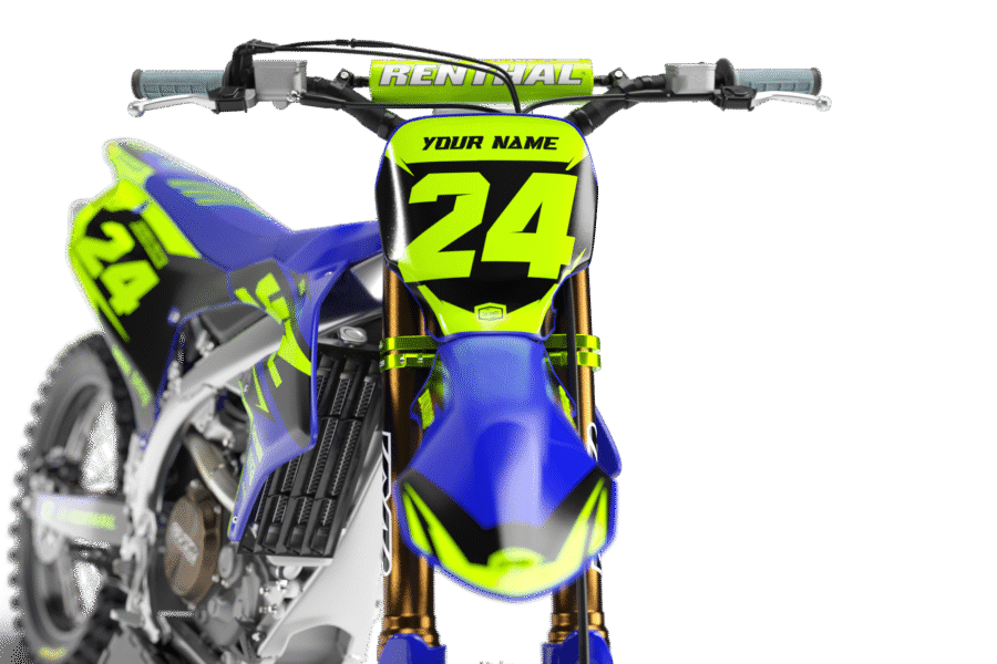 Enrage(FLUORO) Series - Yamaha YZ/YZF/WR Graphics Kit - Image 3