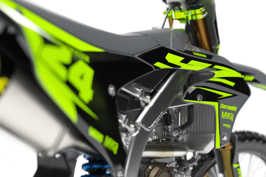 Enrage(FLUORO/GR) Series - Yamaha YZ/YZF/WR Graphics Kit - Image 5