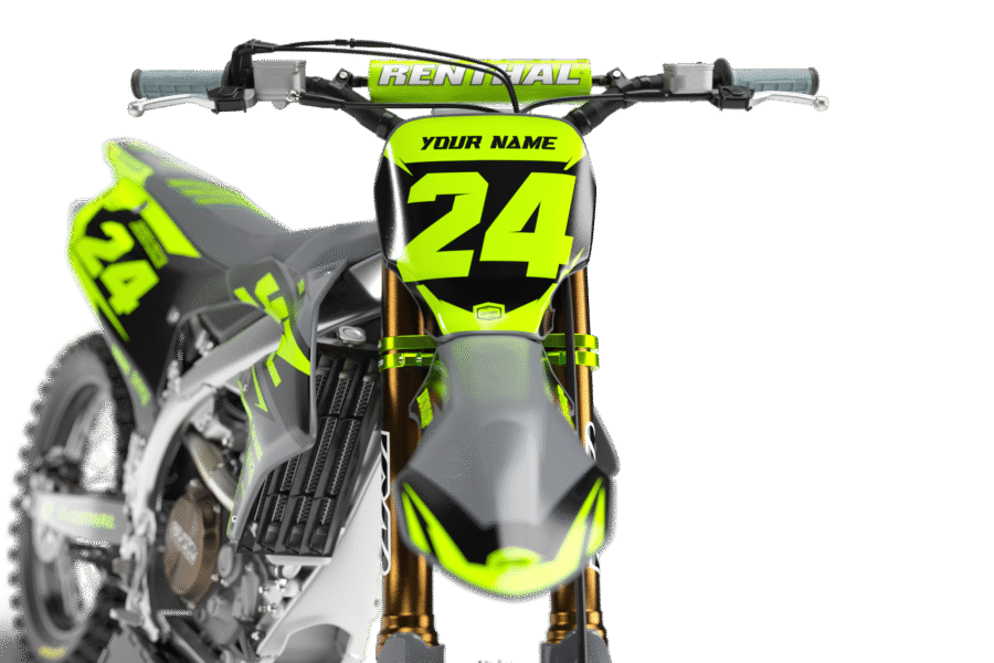 Enrage(FLUORO/GR) Series - Yamaha YZ/YZF/WR Graphics Kit - Image 3
