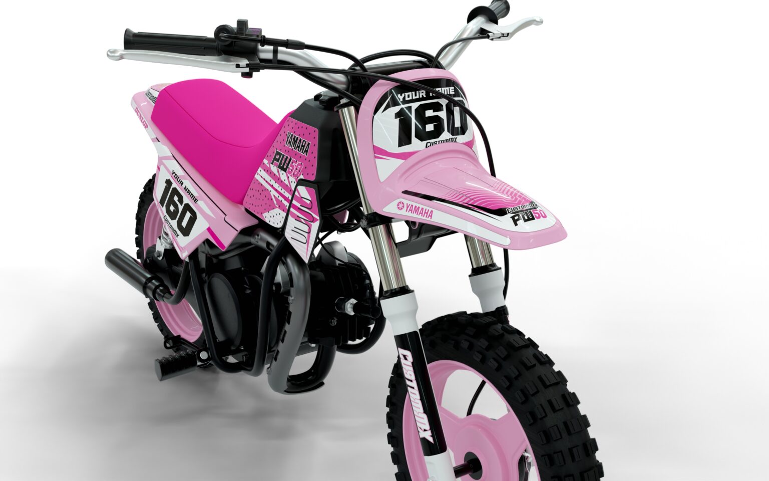 Factory Pink – PW50 GRAPHIC KIT 1981-2023 PEEWEE PW 50 GRAPHICS DECAL ...