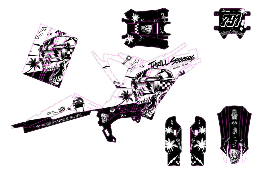 Austin - Surron Graphics Kit