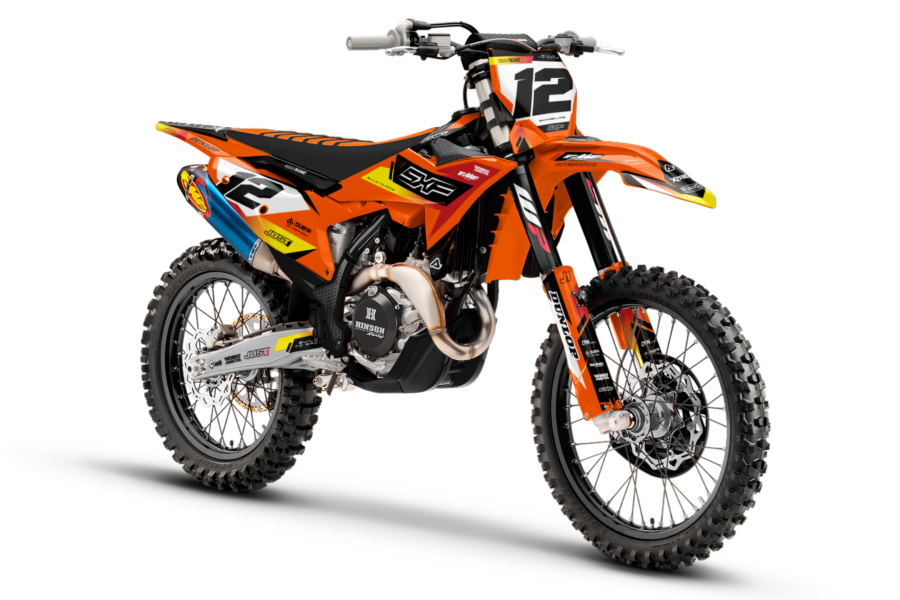 Alternative view of Tirana SERIES - KTM SX/SXF/EXC/EXC-F Graphics Kit