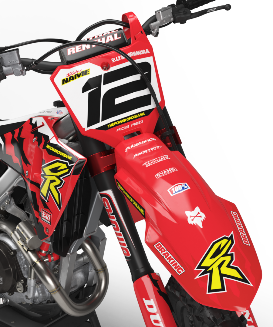 Cleveland Series - Honda CR / CRF Graphics Kit - Image 4