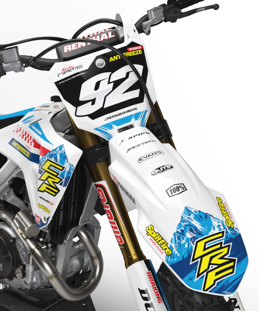 Nuuk Series - Honda CR / CRF Graphics Kit - Image 4