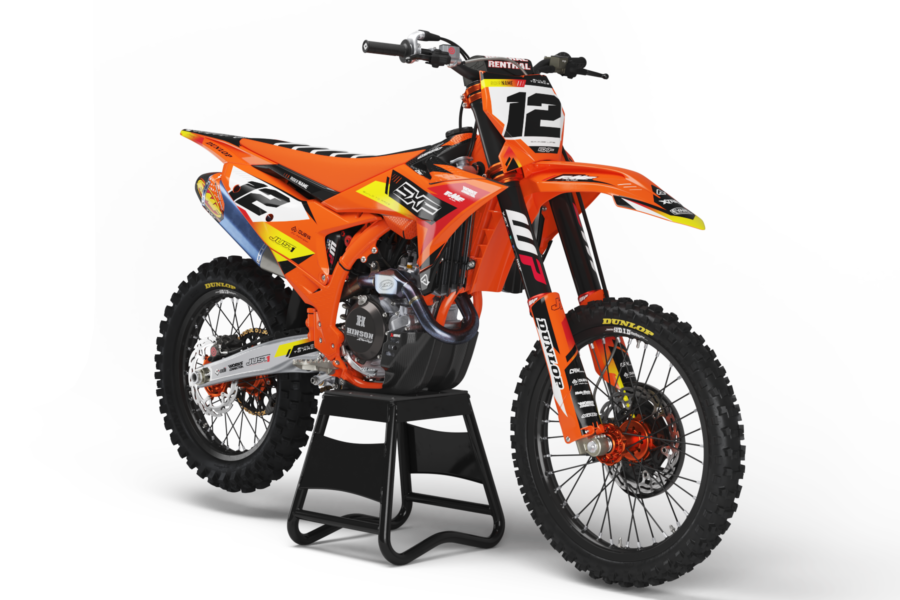 Tirana SERIES - KTM SX/SXF/EXC/EXC-F Graphics Kit - Image 4