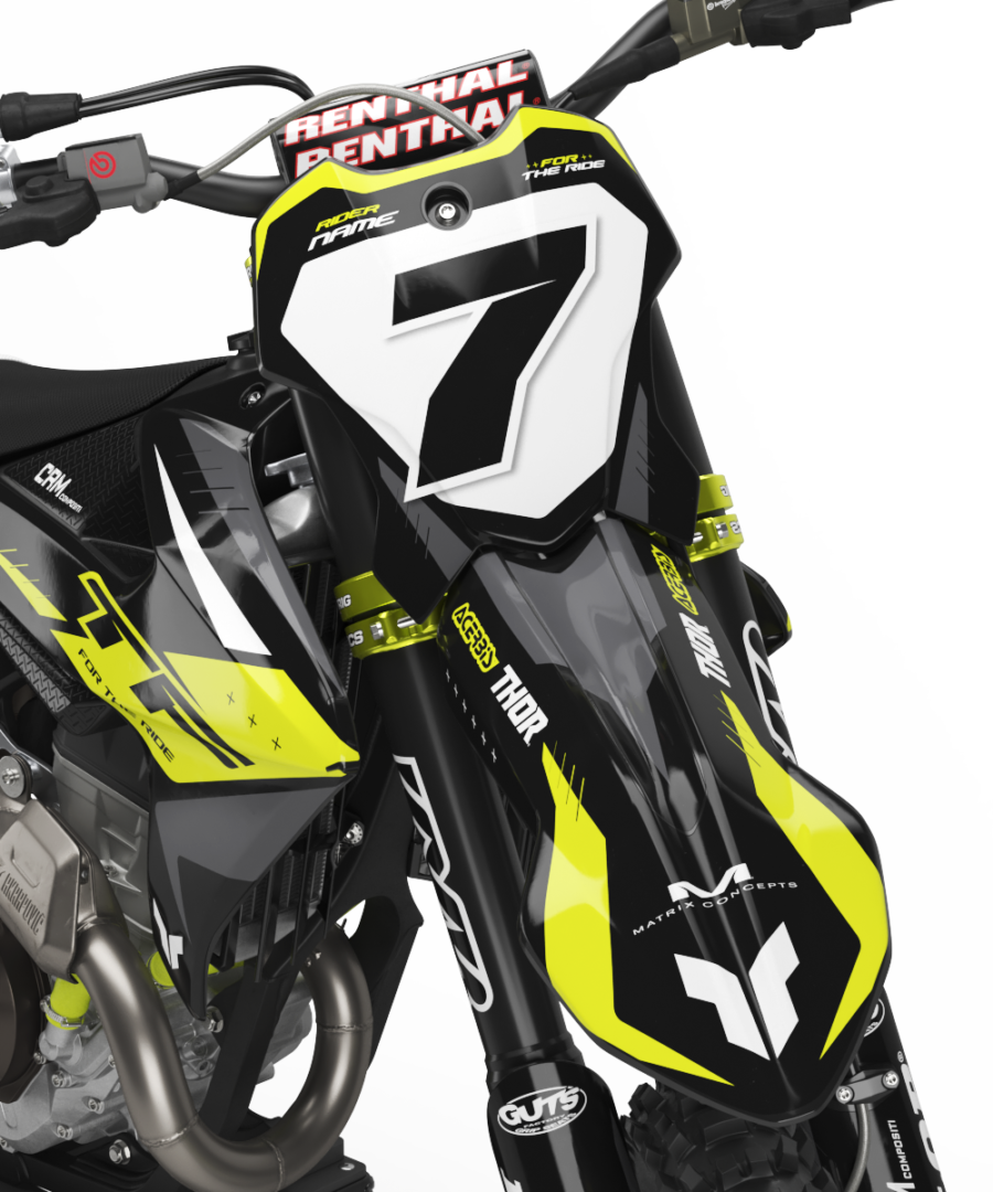 Manchester Series - Triumph TF250X TF450X Graphics Kit - Image 4