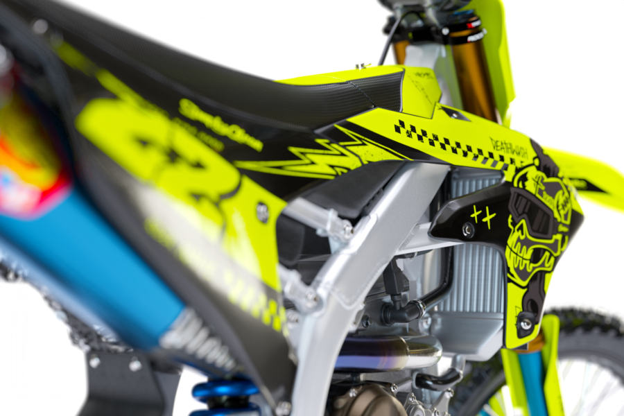 Casablanca (Fluorescent) Series - Yamaha YZ/YZF/WR Graphics Kit - Image 4