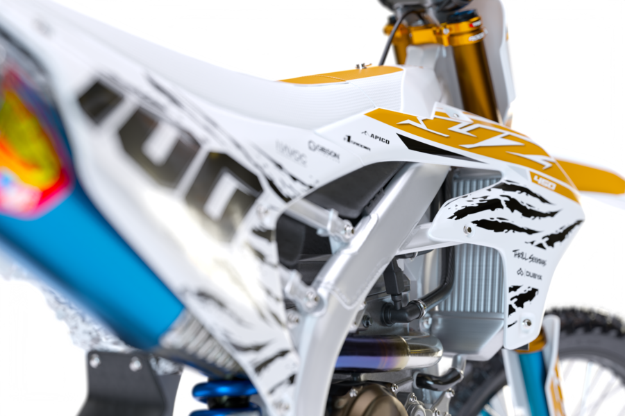 Sacramento (Sand) Series - Yamaha YZ/YZF/WR Graphics Kit - Image 4