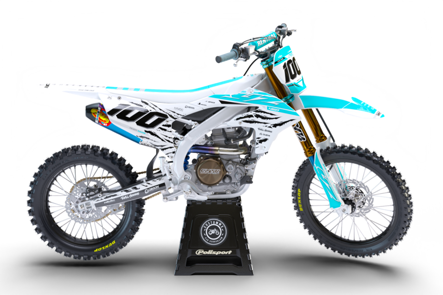 Sacramento (Teal) Series - Yamaha YZ/YZF/WR Graphics Kit