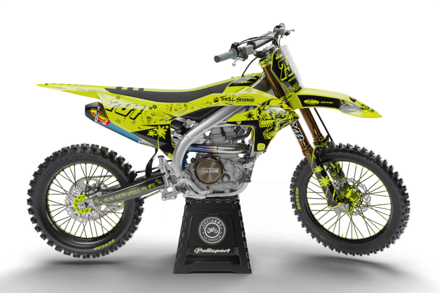 Austin (Fluorescent) Series - Yamaha YZ/YZF/WR Graphics Kit