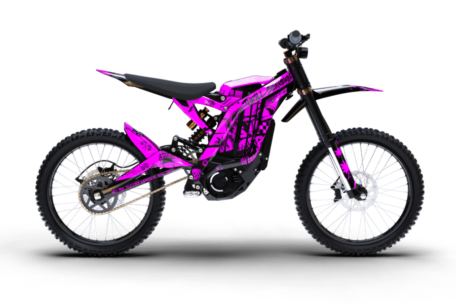 Austin (Magenta) Series - Surron Graphics Kit - Image 5