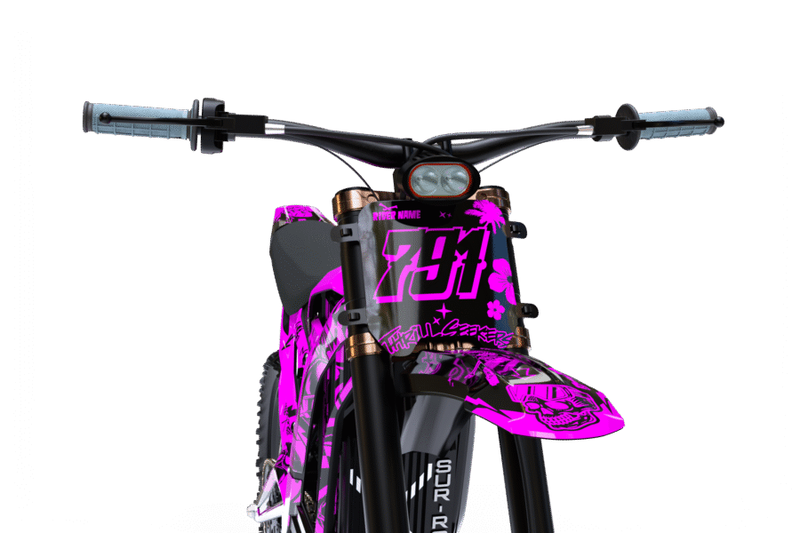 Austin (Magenta) Series - Surron Graphics Kit - Image 6