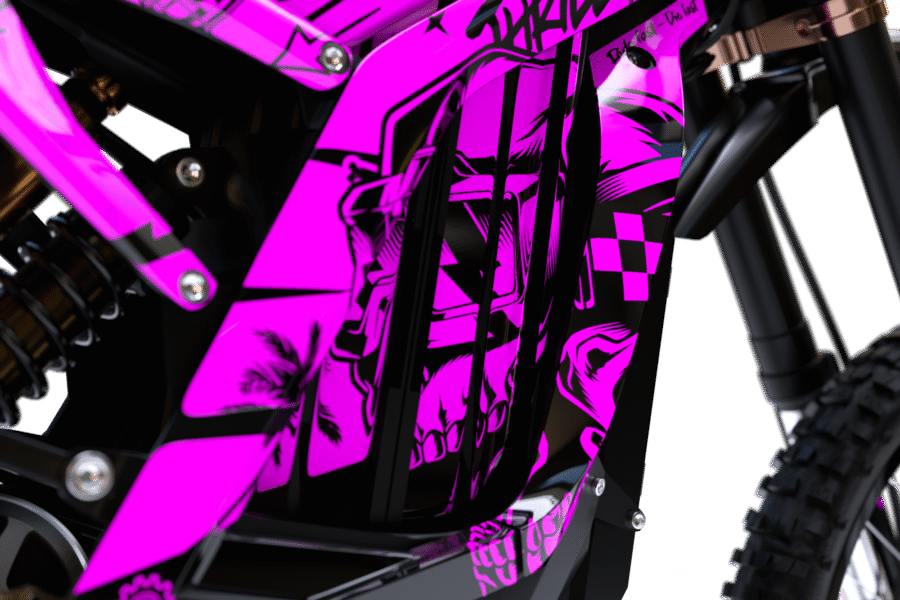 Austin (Magenta) Series - Surron Graphics Kit - Image 2