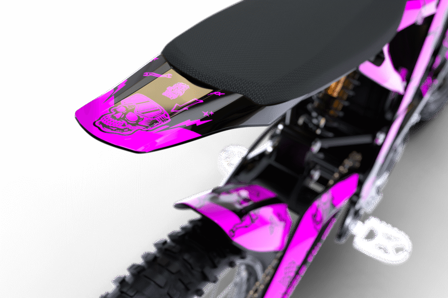 Austin (Magenta) Series - Surron Graphics Kit - Image 3