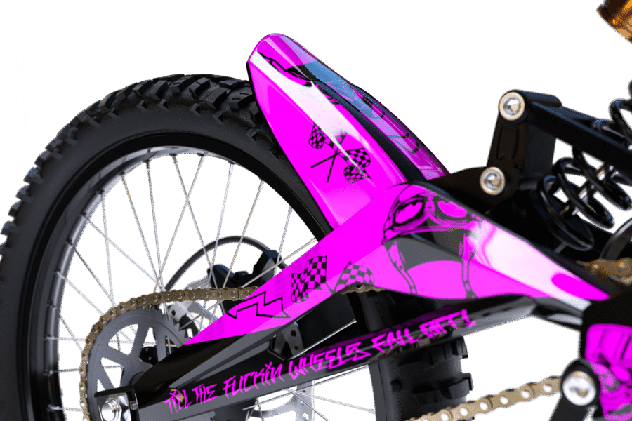 Austin (Magenta) Series - Surron Graphics Kit - Image 4