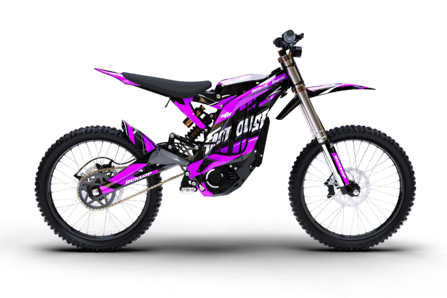 Havana (Purple) Series - Surron Graphics Kit - Image 3