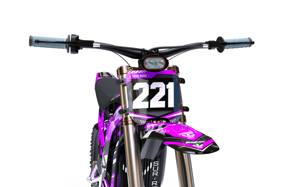 Havana (Purple) Series - Surron Graphics Kit - Image 6