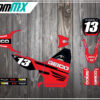 GEICO Series - OSET MX 10 GRAPHICS KIT DECALS STICKERS ELECTRIC BIKE MX 10