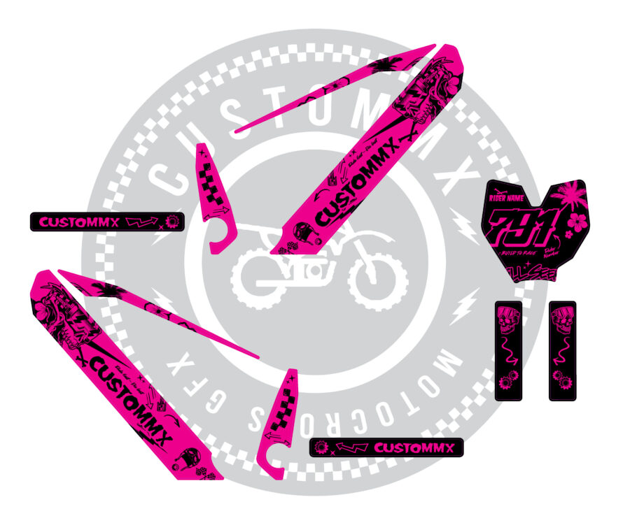 Austin (Magenta) Series - FactoryMX 18" / 20" Custom Pro (Volltz/Funbikes etc)