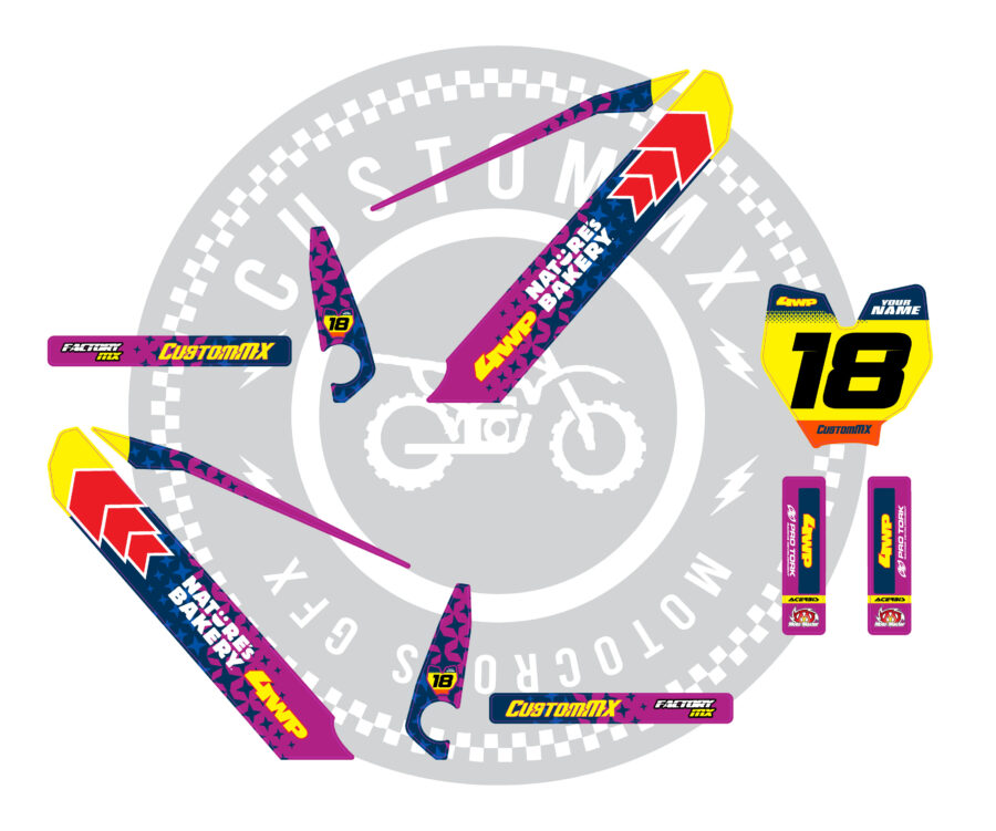 TLD (Purple) Series - FactoryMX 18" / 20" Custom Pro (Volltz/Funbikes etc)