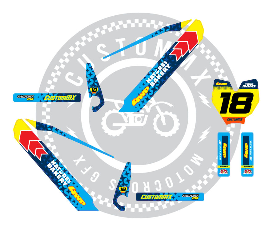 TLD (Blue) Series - FactoryMX 18" / 20" Custom Pro (Volltz/Funbikes etc)