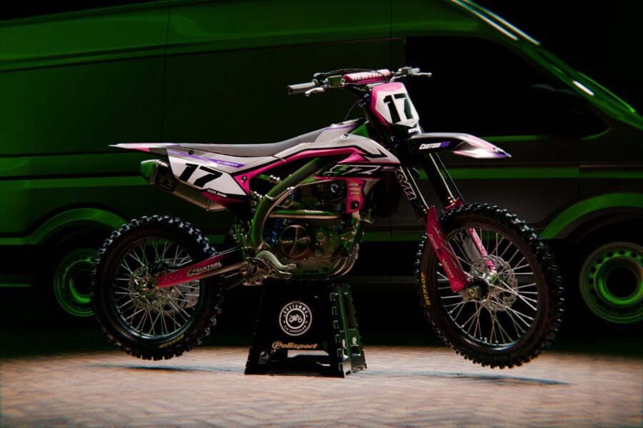 Apex (Magenta) Series - Yamaha YZ/YZF/WR Graphics Kit - Image 2
