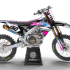 Fluid (Black) Series - Yamaha YZ/YZF/WR Graphics Kit