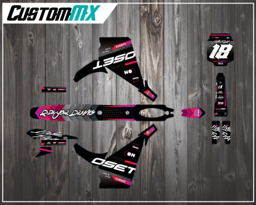 OSET 16.0 (ABERDEEN) GRAPHICS KIT DECALS ELECTRIC BIKE