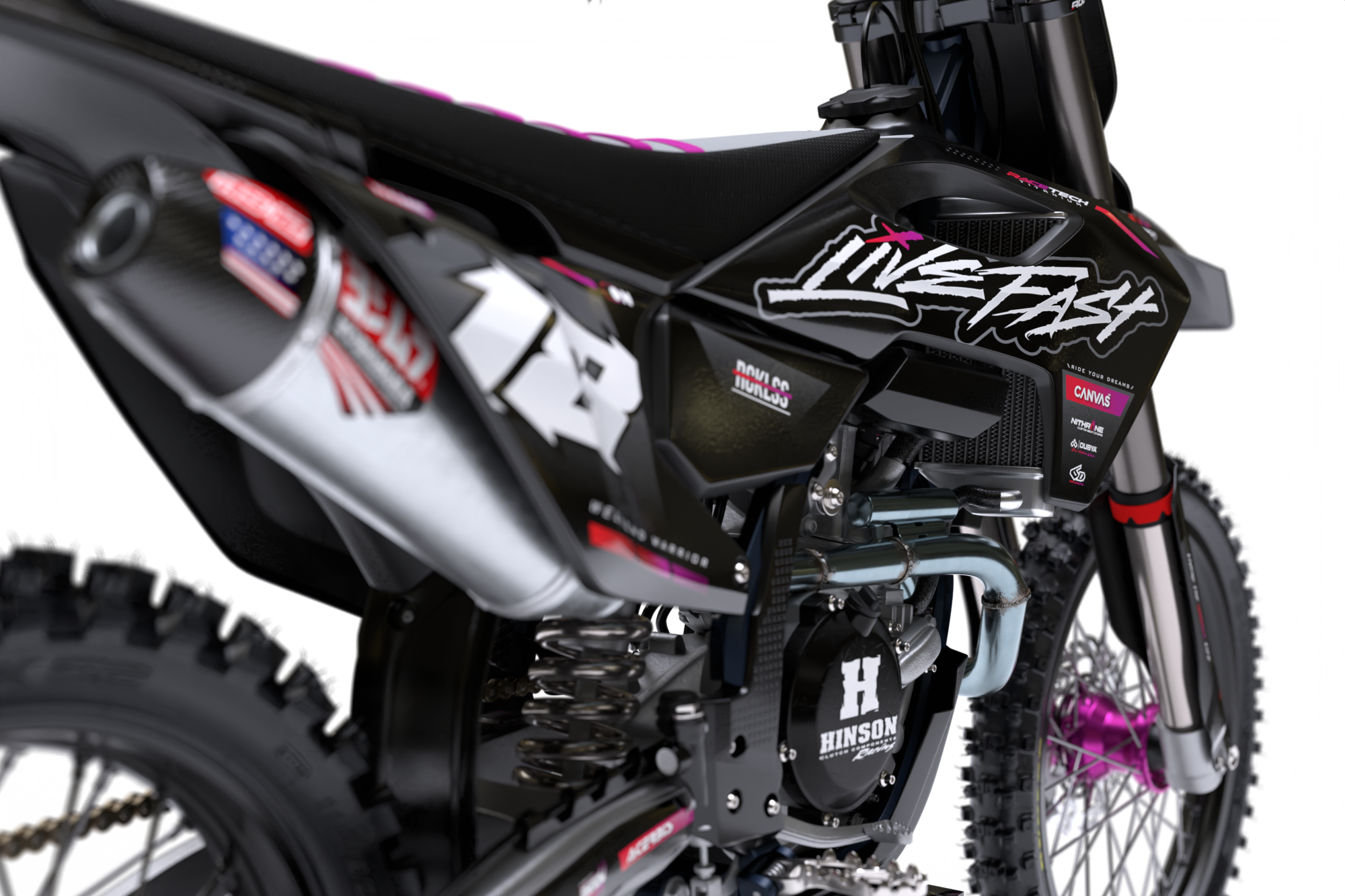 Aberdeen Series - Husqvarna TE / FC / FE / WR / CR / TC Full Graphics Kit - Image 5