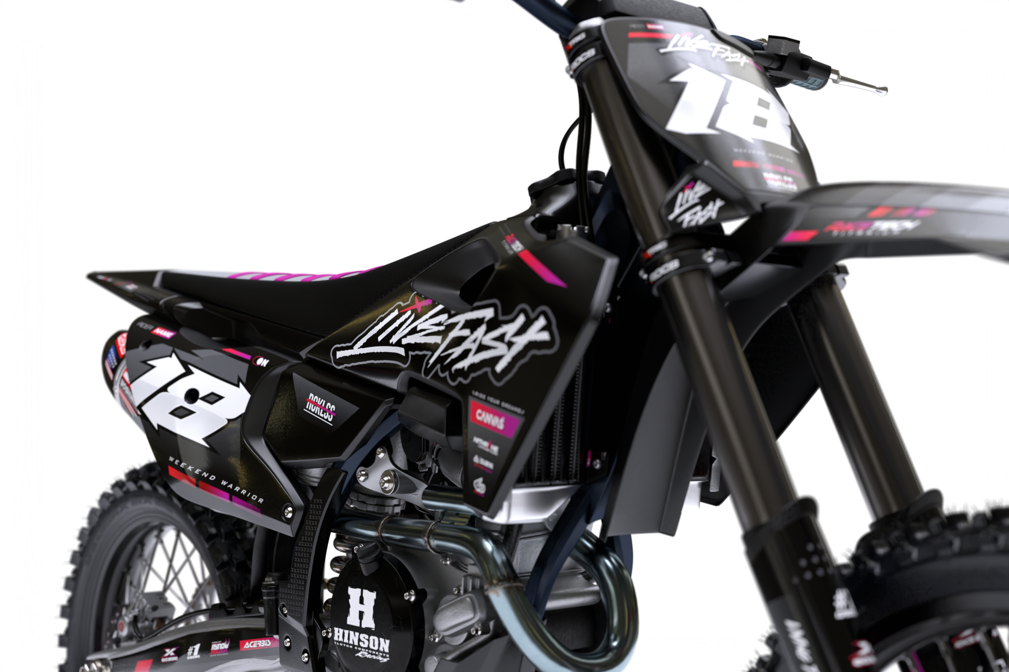 Aberdeen Series - Husqvarna TE / FC / FE / WR / CR / TC Full Graphics Kit - Image 6