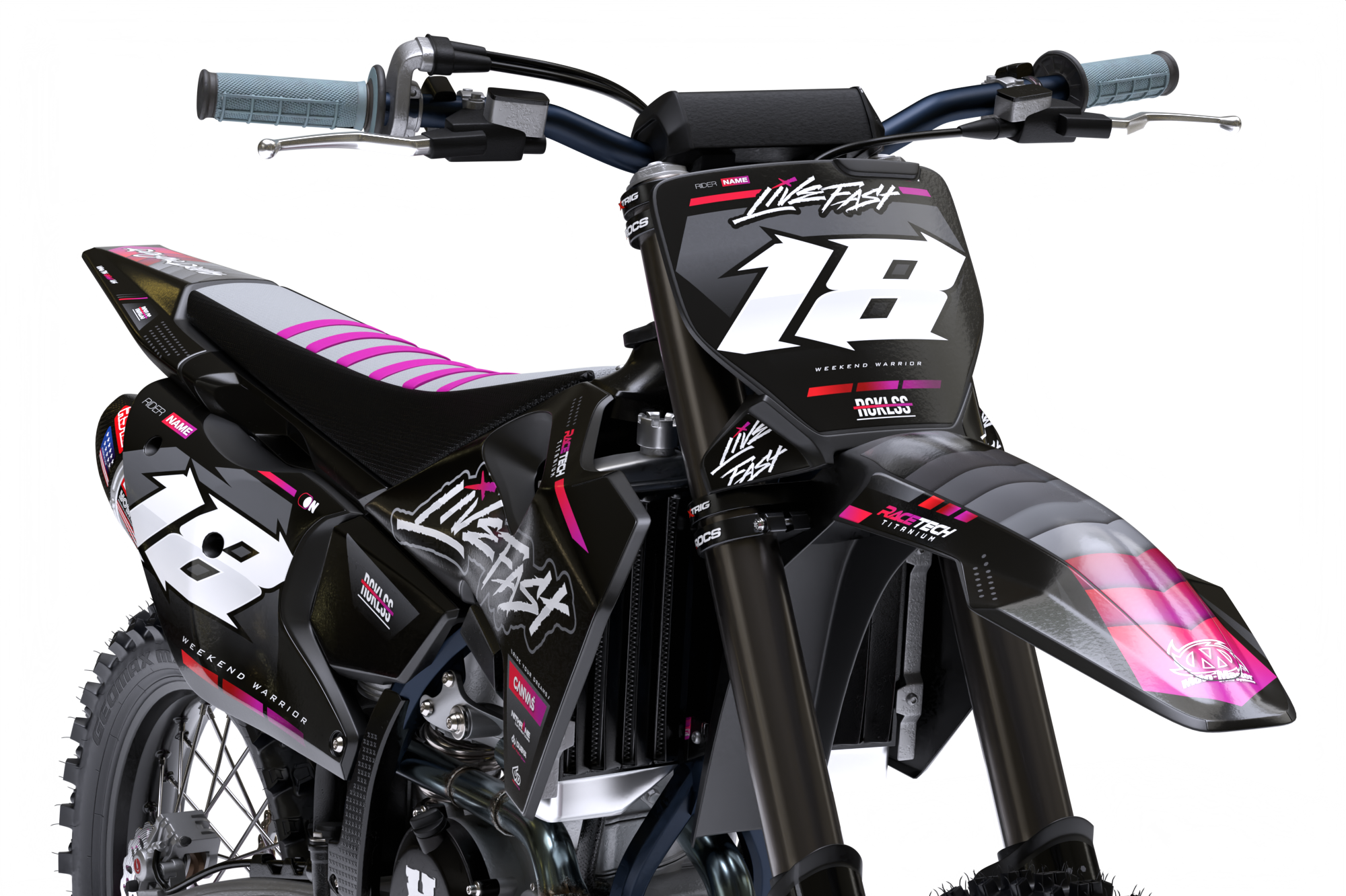 Aberdeen Series - Husqvarna TE / FC / FE / WR / CR / TC Full Graphics Kit - Image 3