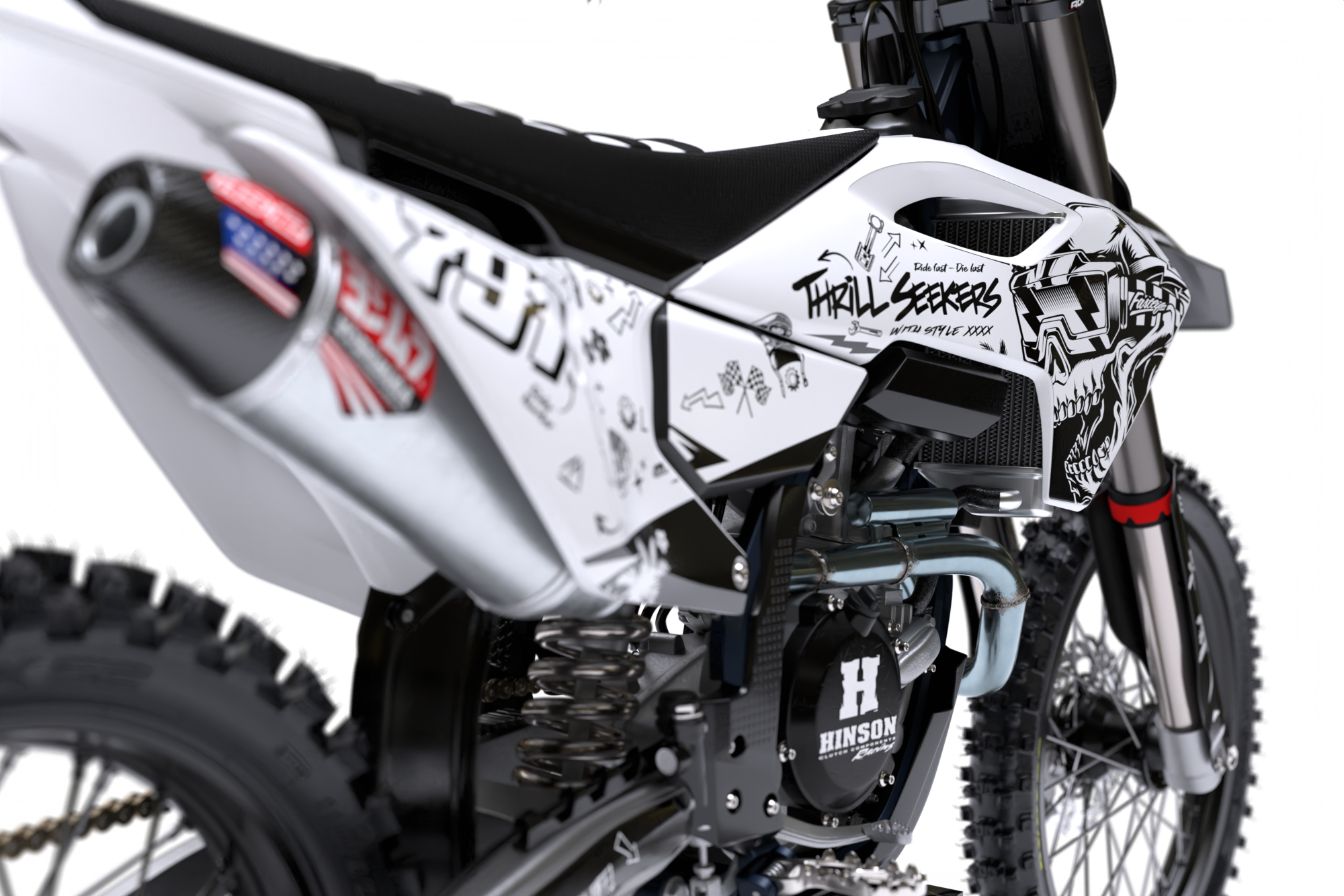 Austin Series - Husqvarna TE / FC / FE / WR / CR / TC Full Graphics Kit - Image 6