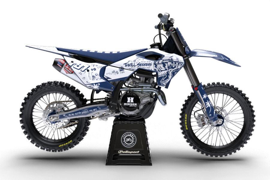 Austin (Blue) Series - Husqvarna TE / FC / FE / WR / CR / TC Full Graphics Kit
