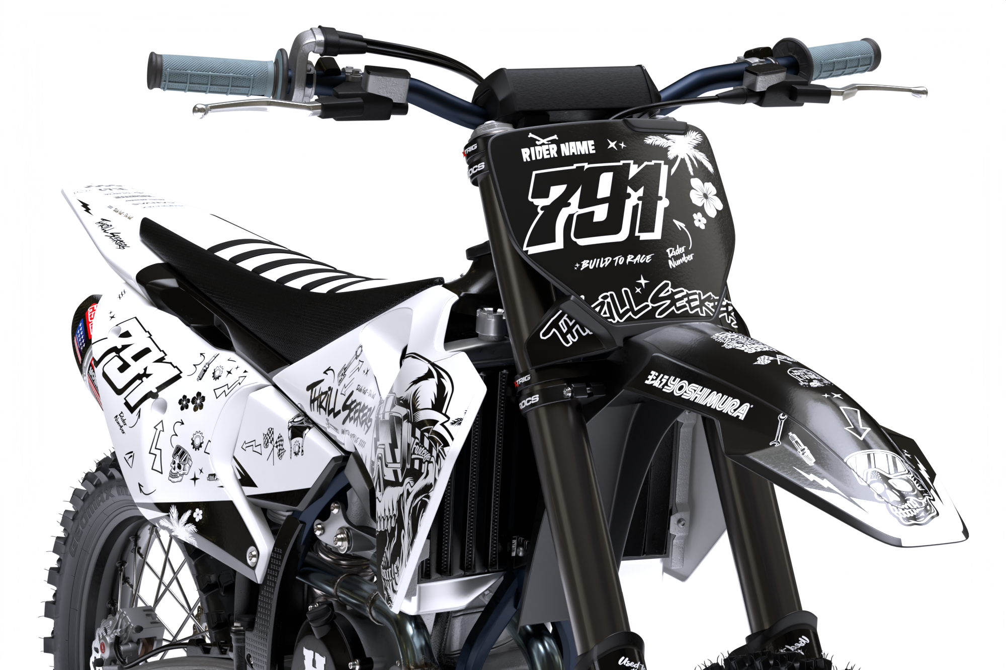 Austin Series - Husqvarna TE / FC / FE / WR / CR / TC Full Graphics Kit - Image 4