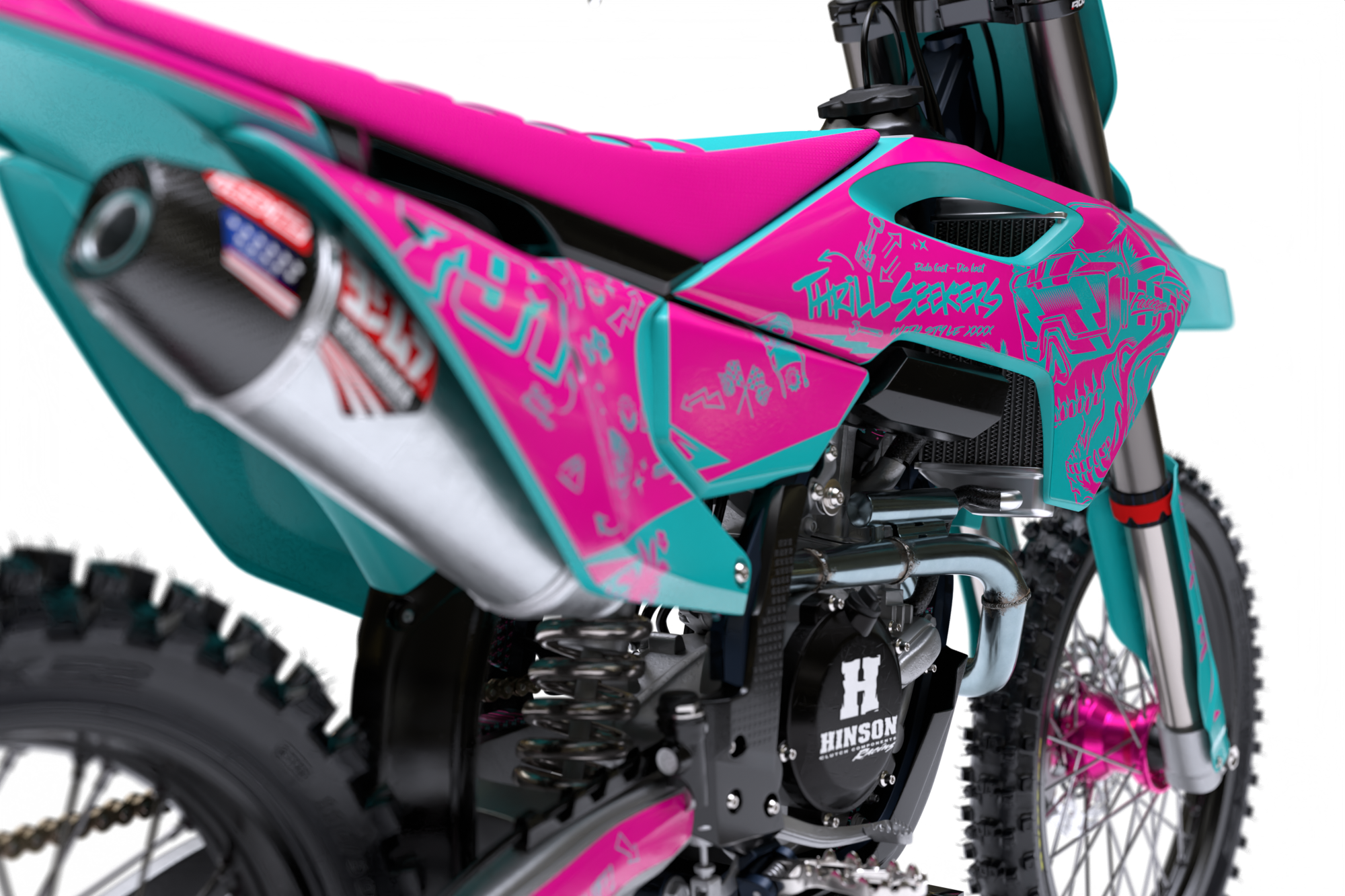 Austin (Haze) Series - Husqvarna TE / FC / FE / WR / CR / TC Full Graphics Kit - Image 6