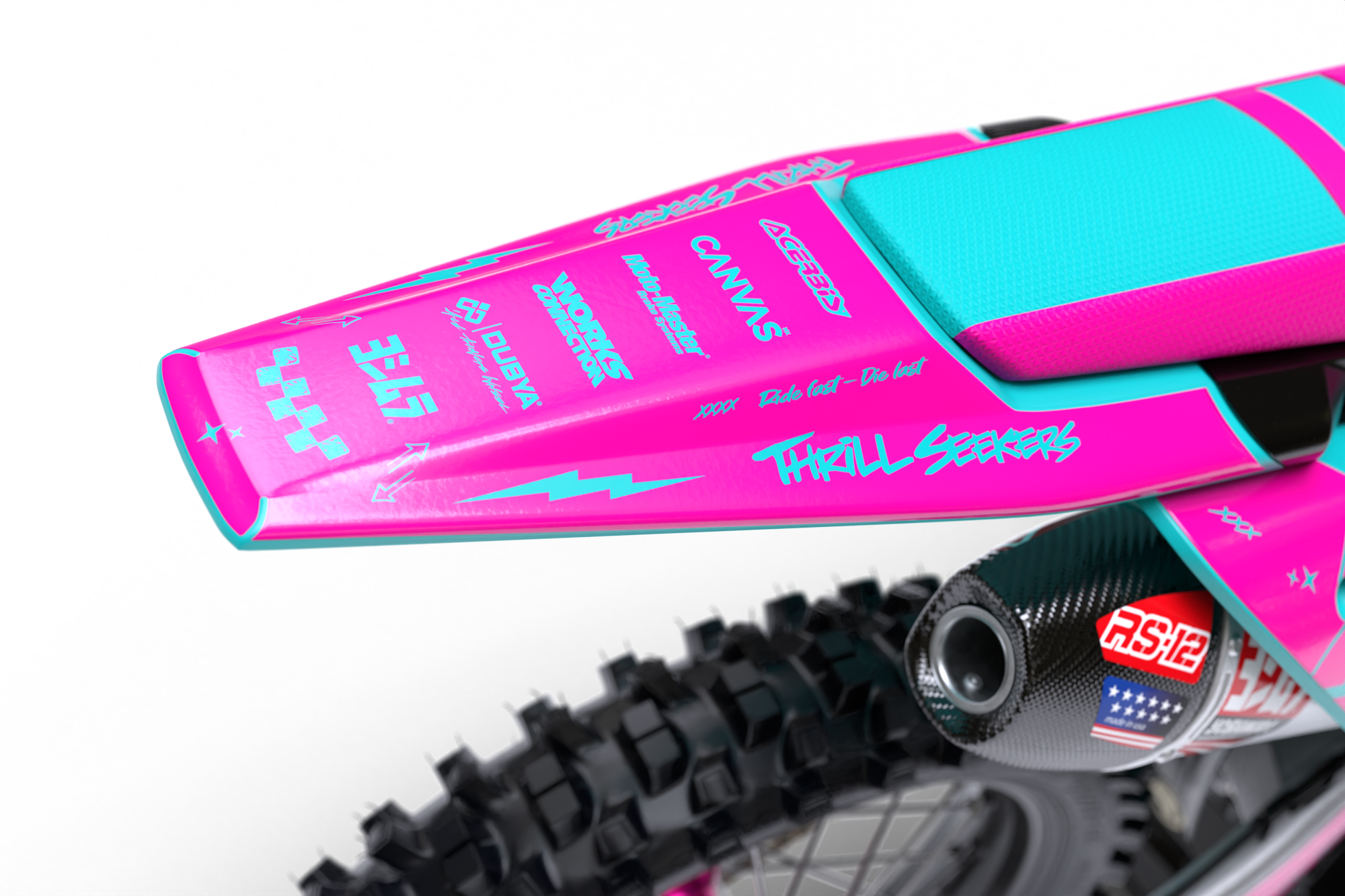 Austin (Haze) Series - Husqvarna TE / FC / FE / WR / CR / TC Full Graphics Kit - Image 5