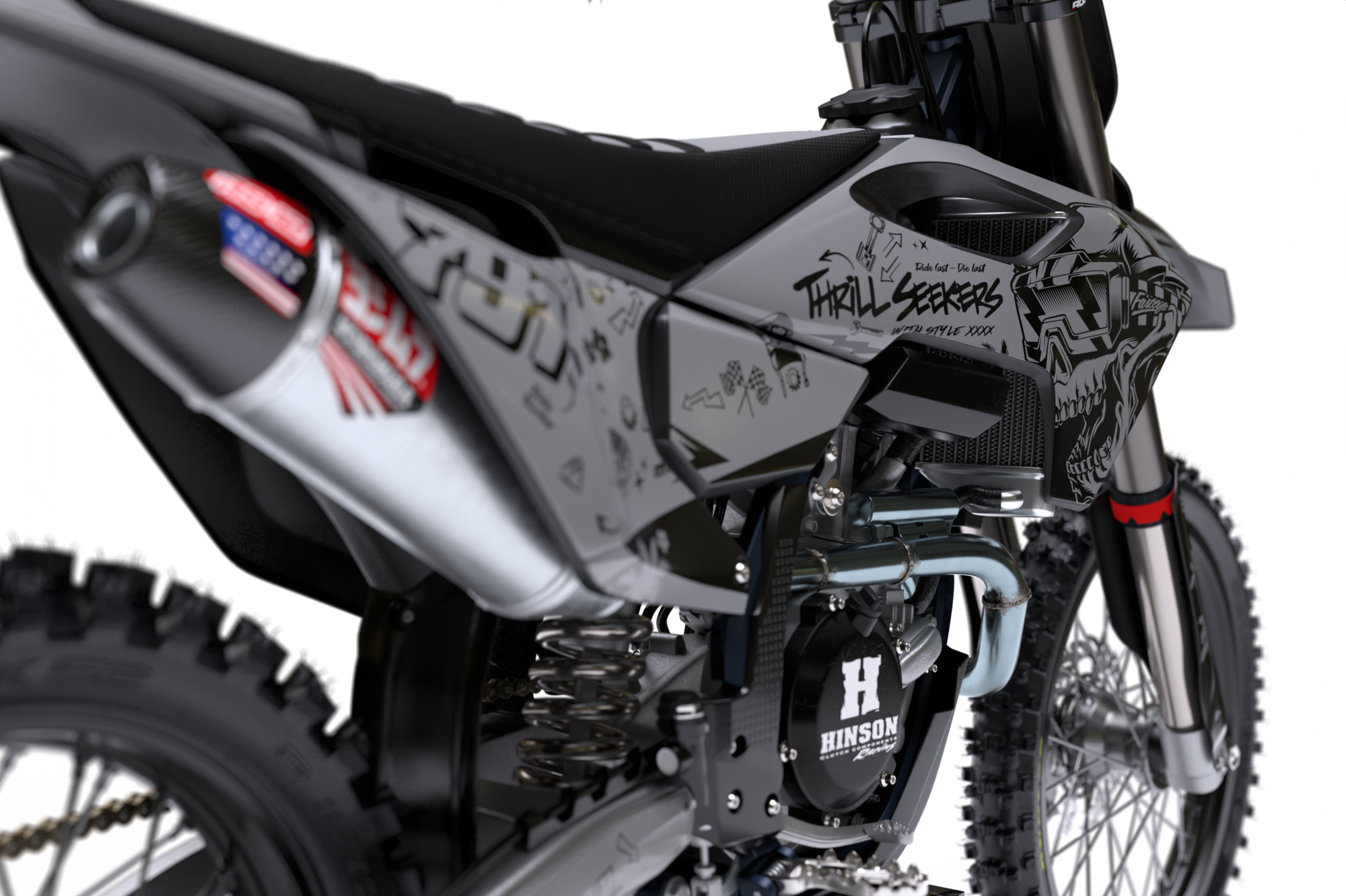 Austin (Mono) Series - Husqvarna TE / FC / FE / WR / CR / TC Full Graphics Kit - Image 6