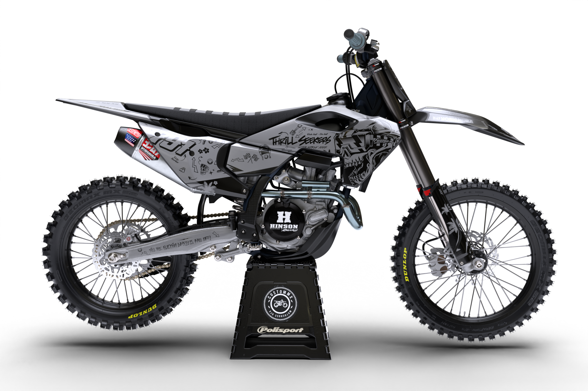 Austin (Mono) Series - Husqvarna TE / FC / FE / WR / CR / TC Full Graphics Kit
