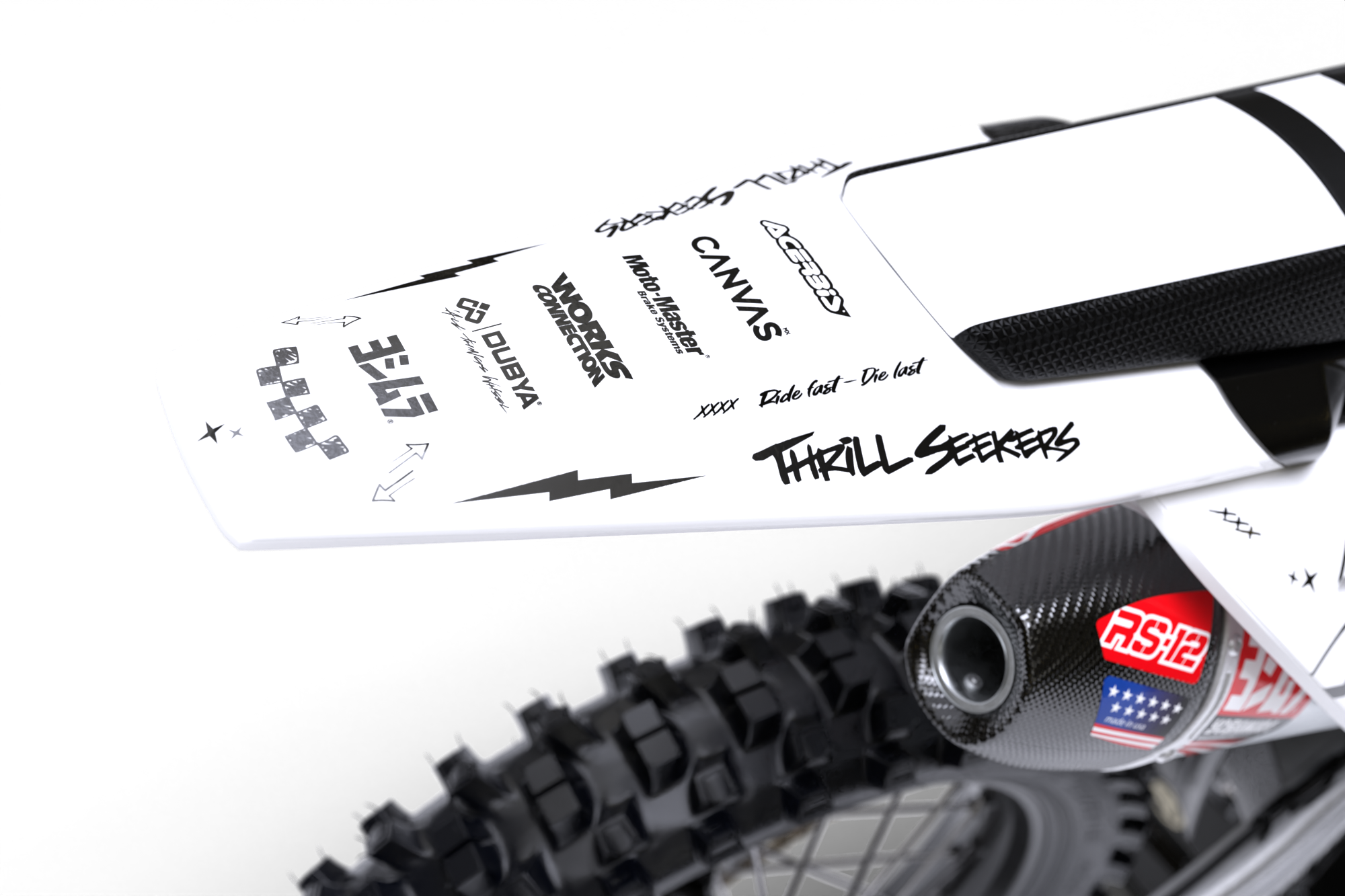 Austin Series - Husqvarna TE / FC / FE / WR / CR / TC Full Graphics Kit - Image 5